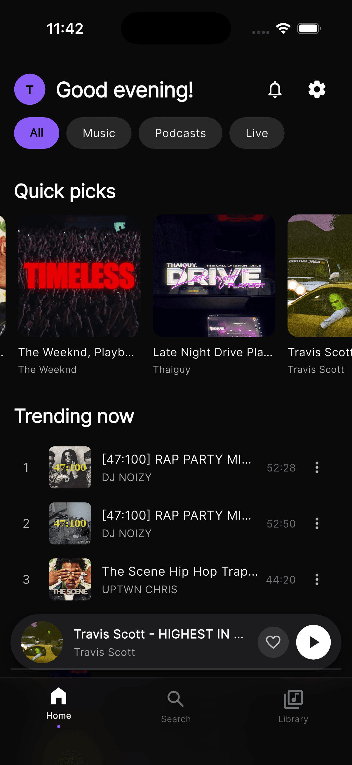 Sonara Music Screen 1